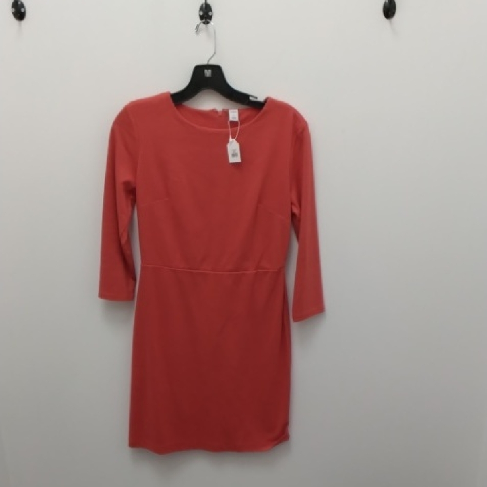 Coral Long Sleeve Dress